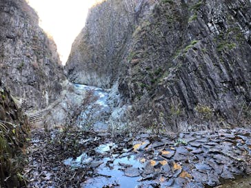 清津峡渓谷トンネルに投稿された画像（2020/12/5）