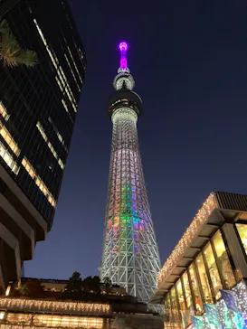 東京スカイツリーに投稿された画像（2020/12/6）