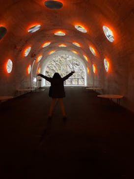 清津峡渓谷トンネルに投稿された画像（2020/12/12）