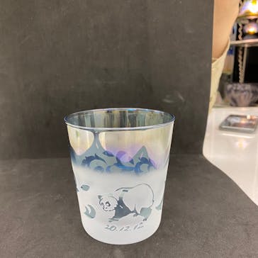 サンドブラスト本部教室 砂で削るガラス工芸教室に投稿された画像（2020/12/13）