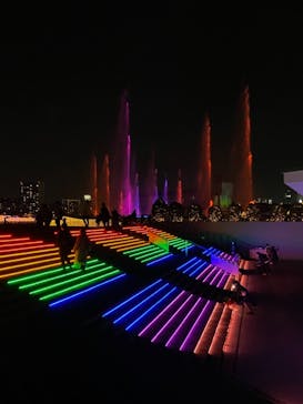 東京メガイルミに投稿された画像（2020/12/13）