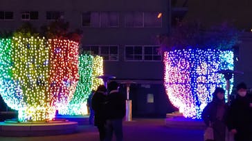 東京メガイルミに投稿された画像（2020/12/13）