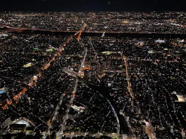 東京スカイツリーに投稿された画像（2020/12/17）