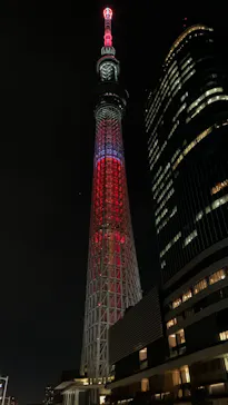 東京スカイツリーに投稿された画像（2020/12/24）