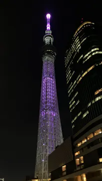 東京スカイツリーに投稿された画像（2020/12/24）