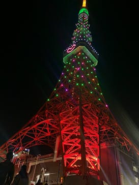 東京タワーに投稿された画像（2020/12/26）