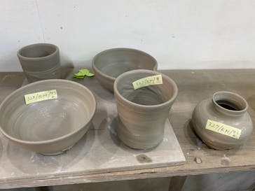 白金陶芸教室に投稿された画像（2020/12/26）