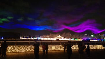 東京メガイルミに投稿された画像（2021/1/1）