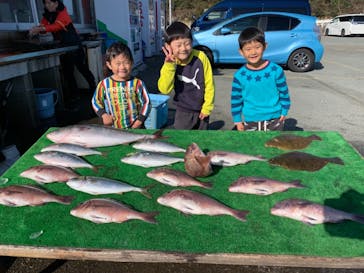 錦フィッシングパークに投稿された画像（2021/1/3）