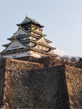 大阪城天守閣に投稿された画像（2021/2/7）