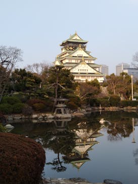 大阪城天守閣に投稿された画像（2021/2/7）