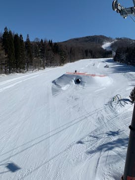 戸隠スキー場に投稿された画像（2021/2/20）