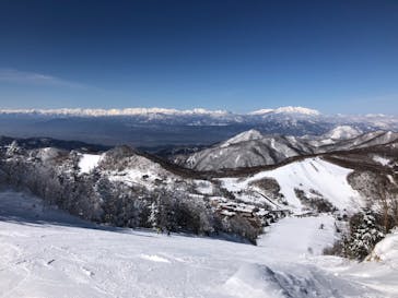 志賀高原中央エリアスキー場に投稿された画像（2021/2/25）