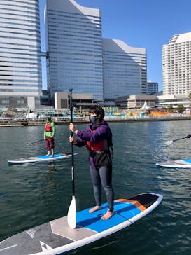 横浜SUP倶楽部に投稿された画像（2021/2/28）