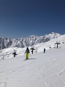 白馬八方尾根スキー場に投稿された画像（2021/3/24）