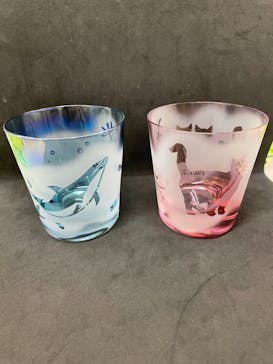 サンドブラスト本部教室 砂で削るガラス工芸教室に投稿された画像（2021/3/24）