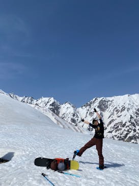 白馬八方尾根スキー場に投稿された画像（2021/4/2）