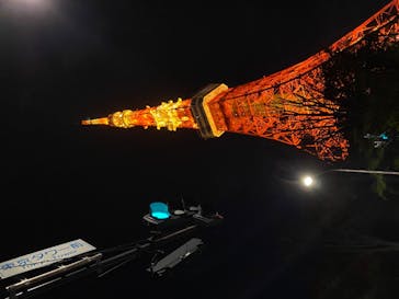 東京タワーに投稿された画像（2021/4/6）