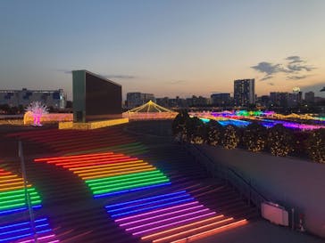 東京メガイルミに投稿された画像（2021/4/7）