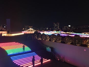 東京メガイルミに投稿された画像（2021/4/11）