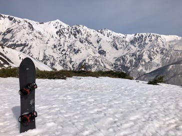 白馬八方尾根スキー場に投稿された画像（2021/4/12）