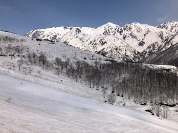 白馬八方尾根スキー場に投稿された画像（2021/4/12）