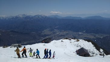 白馬八方尾根スキー場に投稿された画像（2021/4/12）