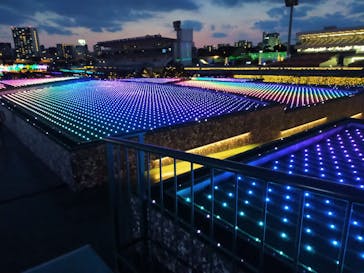 東京メガイルミに投稿された画像（2021/4/12）