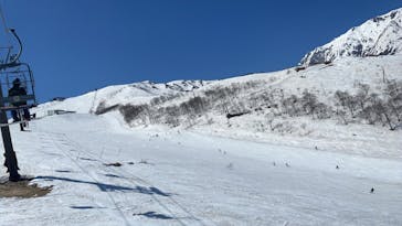 白馬八方尾根スキー場に投稿された画像（2021/4/12）