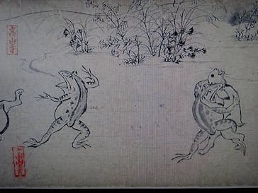 特別展「国宝　鳥獣戯画のすべて」に投稿された画像（2021/4/14）