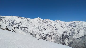 白馬八方尾根スキー場に投稿された画像（2021/4/14）