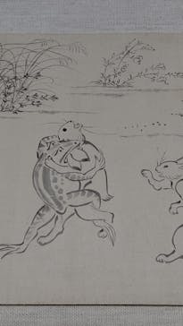 特別展「国宝　鳥獣戯画のすべて」に投稿された画像（2021/4/15）