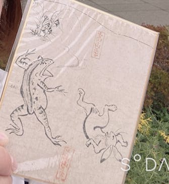 特別展「国宝　鳥獣戯画のすべて」に投稿された画像（2021/4/16）