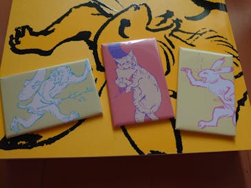 特別展「国宝　鳥獣戯画のすべて」に投稿された画像（2021/4/16）