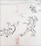 特別展「国宝　鳥獣戯画のすべて」に投稿された画像（2021/4/17）