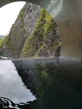 清津峡渓谷トンネルに投稿された画像（2021/5/2）