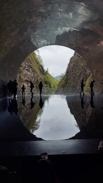 清津峡渓谷トンネルに投稿された画像（2021/5/3）