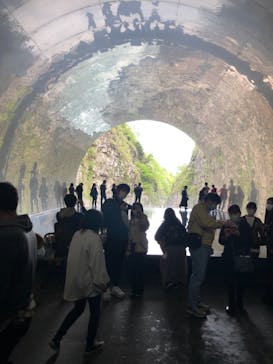 清津峡渓谷トンネルに投稿された画像（2021/5/3）