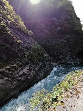 清津峡渓谷トンネルに投稿された画像（2021/5/4）