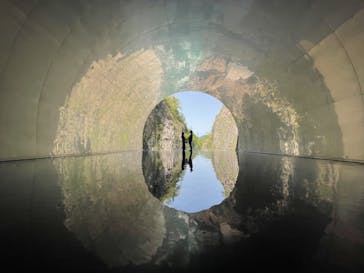 清津峡渓谷トンネルに投稿された画像（2021/5/4）