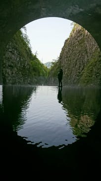 清津峡渓谷トンネルに投稿された画像（2021/5/4）