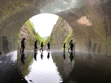 清津峡渓谷トンネルに投稿された画像（2021/5/5）