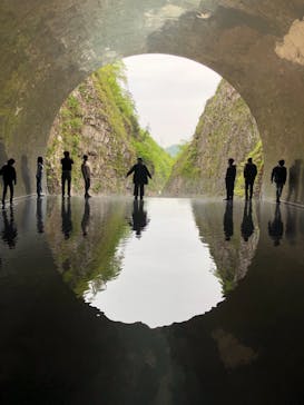 清津峡渓谷トンネルに投稿された画像（2021/5/5）