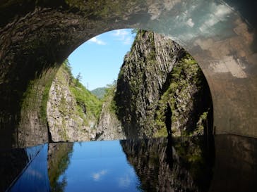 清津峡渓谷トンネルに投稿された画像（2021/5/7）