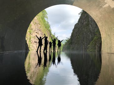 清津峡渓谷トンネルに投稿された画像（2021/5/8）