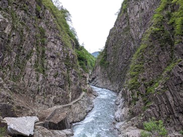 清津峡渓谷トンネルに投稿された画像（2021/5/8）