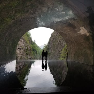 清津峡渓谷トンネルに投稿された画像（2021/5/9）