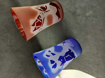 サンドブラスト本部教室 砂で削るガラス工芸教室に投稿された画像（2021/5/30）