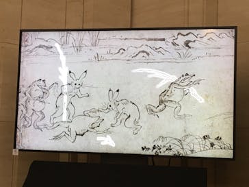 特別展「国宝　鳥獣戯画のすべて」に投稿された画像（2021/6/6）