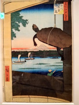 特別展「冨嶽三十六景への挑戦 北斎と広重」東京都江戸東京博物館に投稿された画像（2021/6/19）